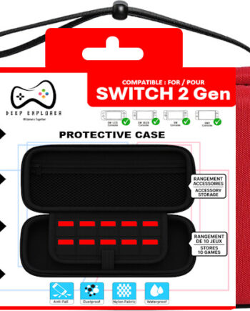 Deep Explorer Protective Case Red
