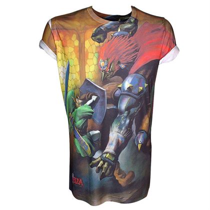 Nintendo Zelda Sublimation Printed Shirt