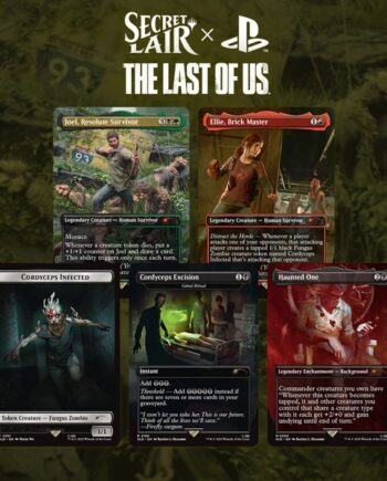 Secret Lair Drop Series 2025: The Playstation Superdrop: Secret Lair The Last Part Regular