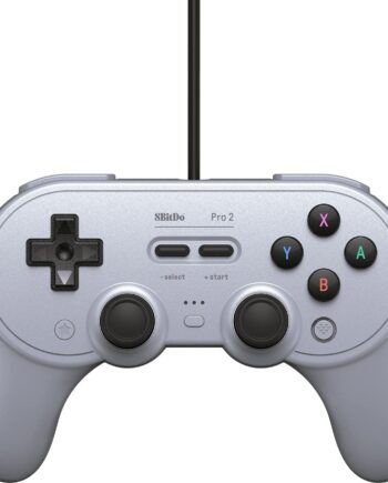 8bitdo Pro2 Wired Gamepad Grey
