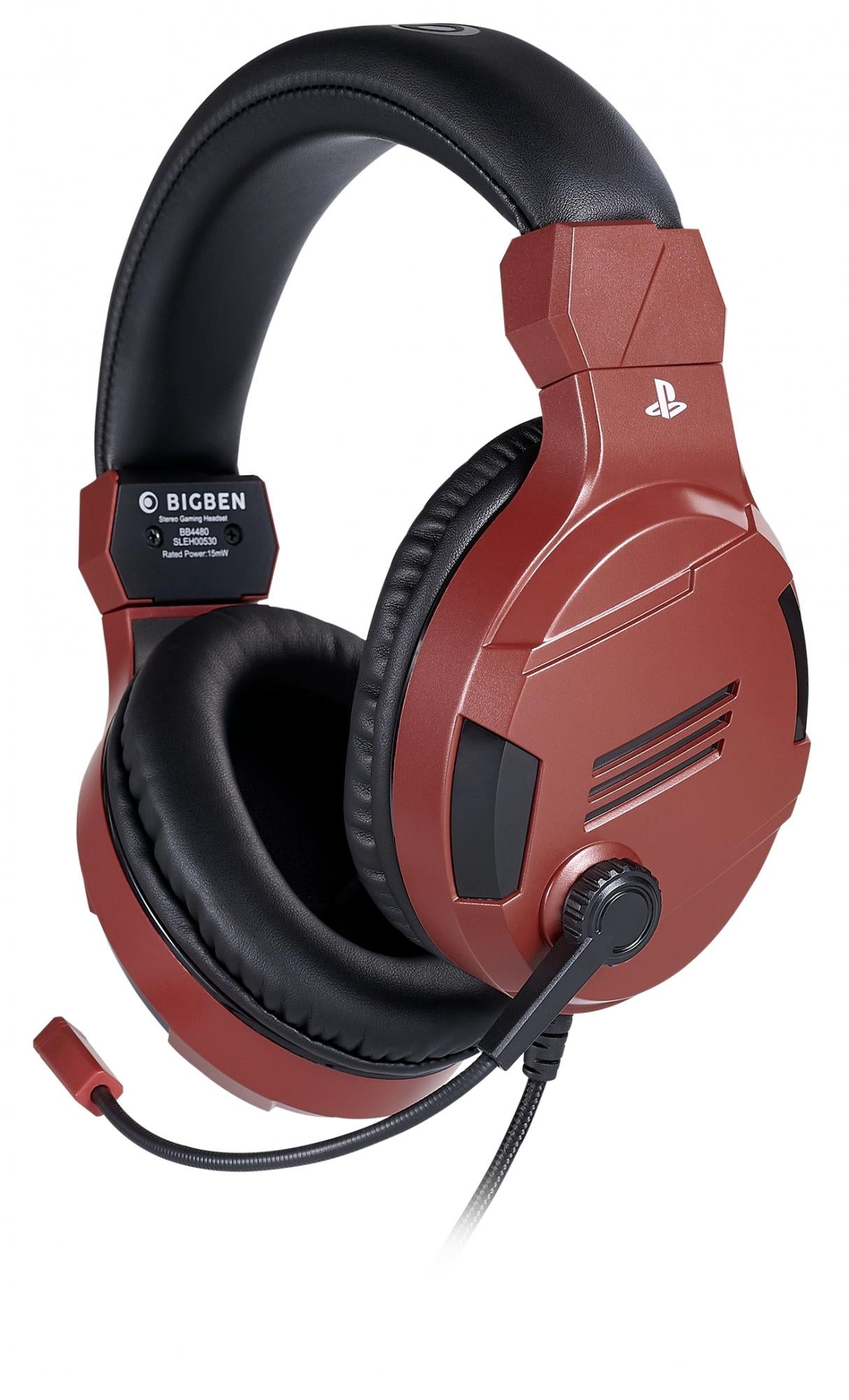 Playstation Bigben Stereo Gaming Headset Rød Geekd