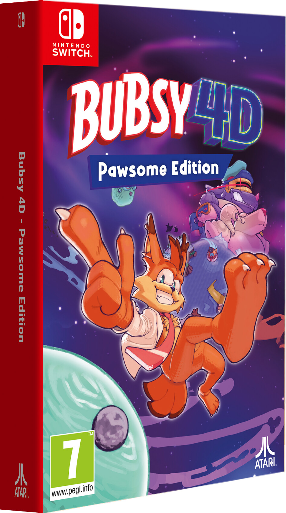 Bubsy Pawsome Edition Nintendo Switch