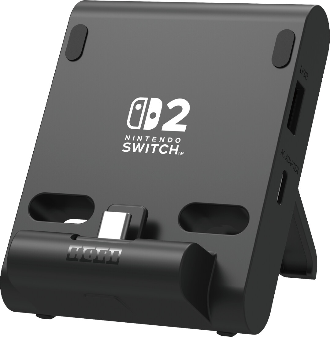 Hori Dual Usb Playstand For Nintendo Switch Dark Grey