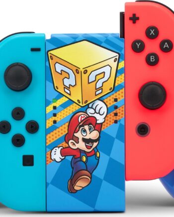Powera Joy Con Comfort Grip Mystery Block Mario Nintendo Switch