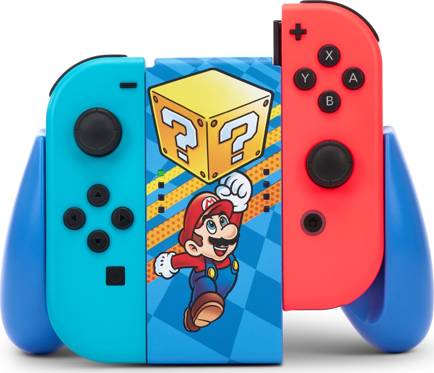 Powera Joy Con Comfort Grip Mystery Block Mario Nintendo Switch