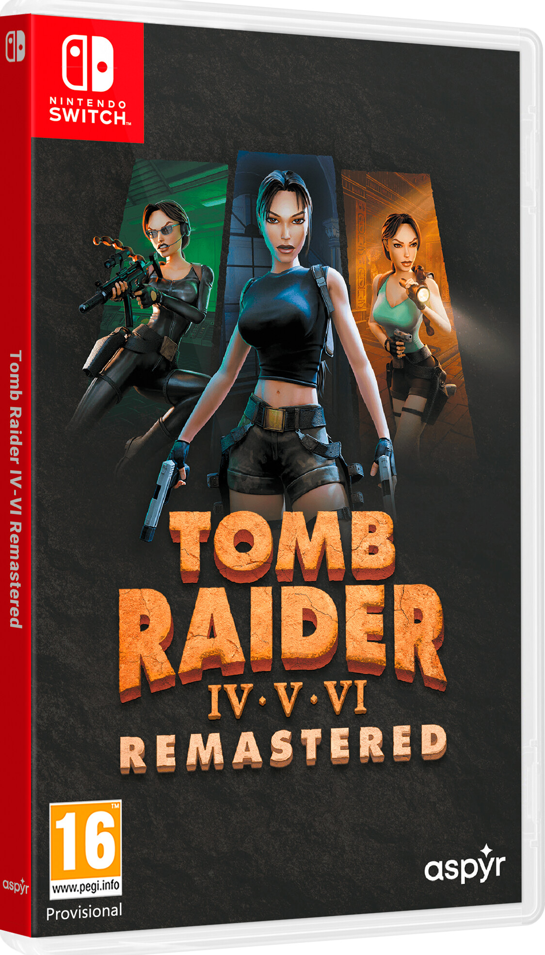 Tomb Raider Remastered Starring Laracroft Nintendo Switch