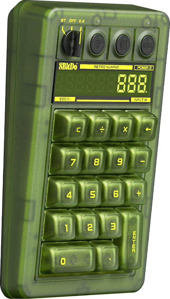8bitdo Mechanical Numpad Xbox Edition Green