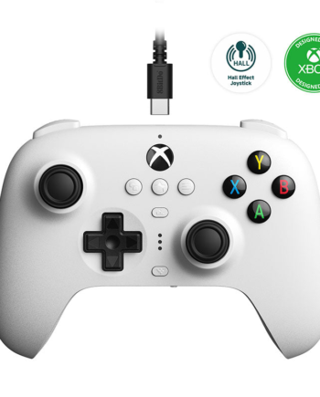 8bitdo Ultimate Kablet Controller Til Xbox Hall Hvid Geekd