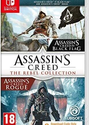 Assassins Creed Rebel Collection Kode Boks Nintendo Switch