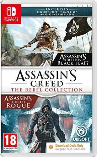 Assassins Creed Rebel Collection Kode Boks Nintendo Switch