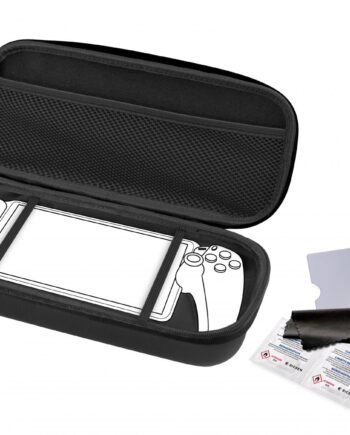 Bigben Carry Pouch   Tempered Glass Til Playstation Portal Ps5 Konsol Tilbehør Geekd