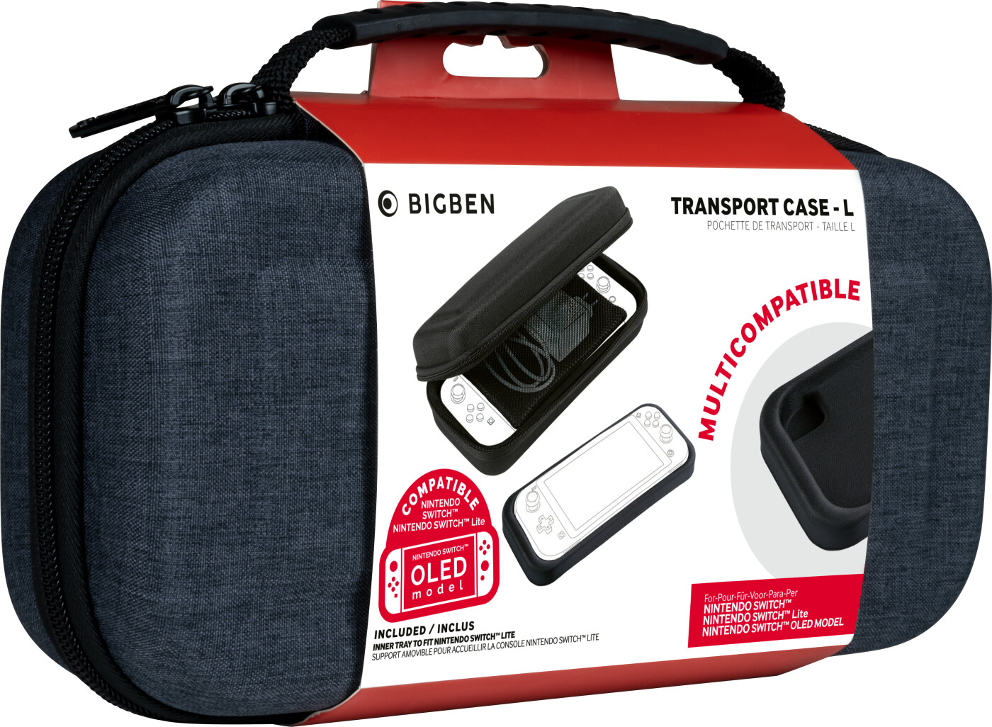 Bigben Interactive Protective Case Grey Switch