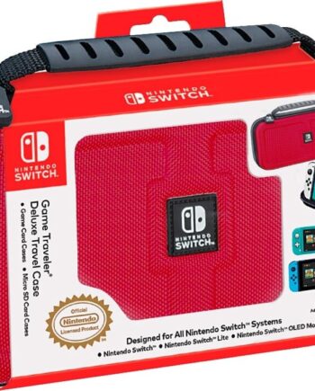 Bigben Nintendo Switch Interactive Official Deluxe Travel Case Red
