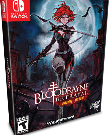 Bloodrayne Betrayal: Fresh Bites Collector Edition Limited Run Nintendo Switch