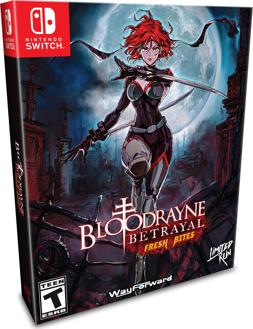 Bloodrayne Betrayal: Fresh Bites Collector Edition Limited Run Nintendo Switch