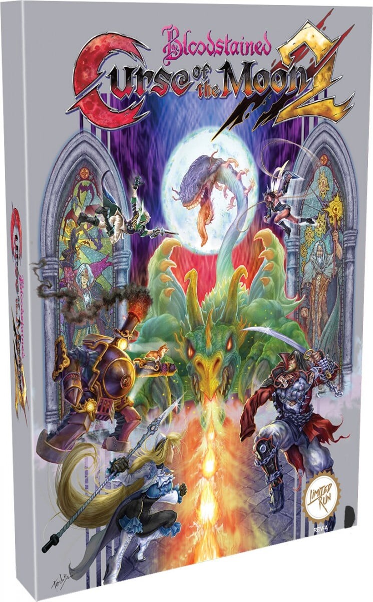 Bloodstained: Curse The Moon Classic Edition Limited Run Import Nintendo Switch