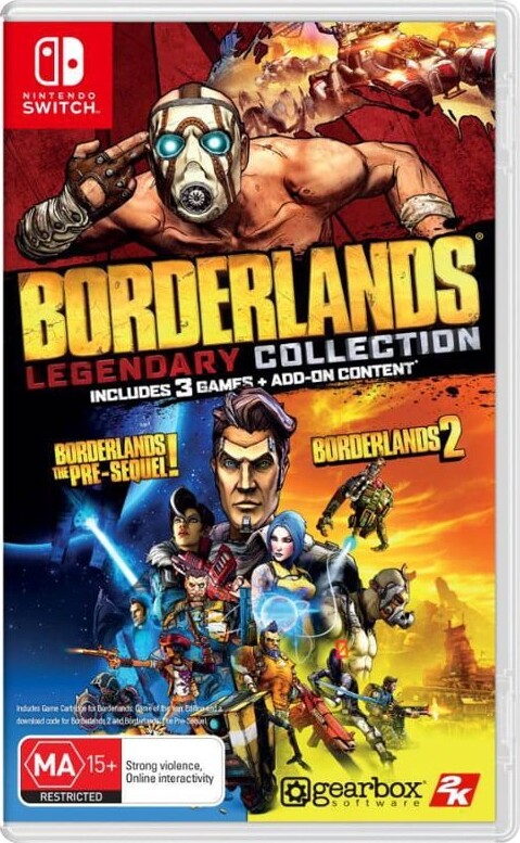 Borderlands Legendary Collection Kode Boks Nintendo Switch