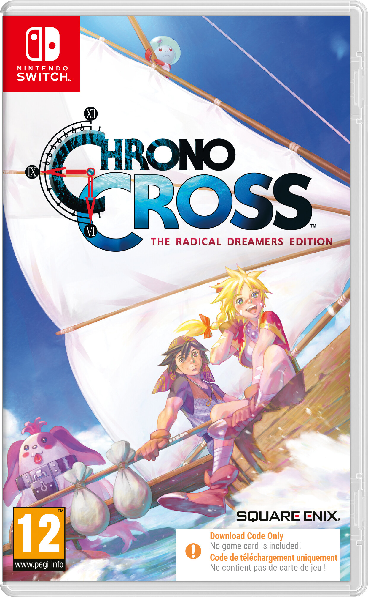 Chrono Cross: The Radical Dreamers Edition Kode Boks Nintendo Switch