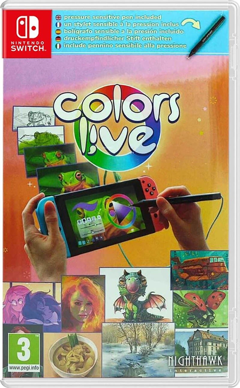 Colors Live With Pen Nintendo Switch