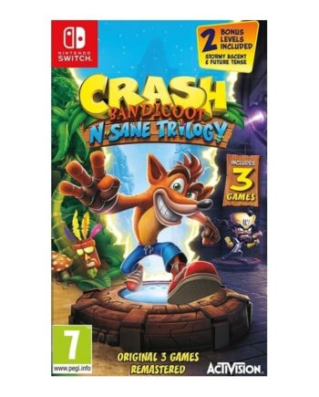 Crash Bandicoot Ampapossane Trilogy Remastered Nintendo Switch Spil Geekd