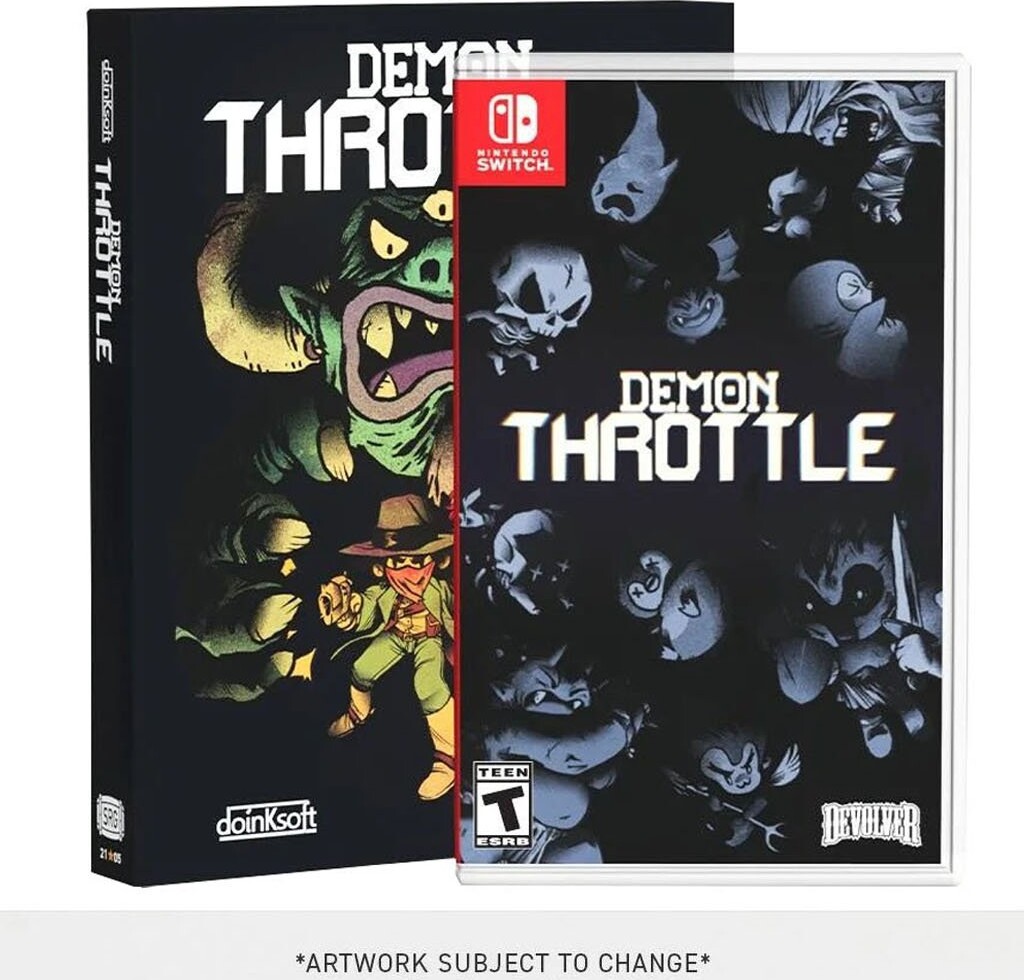 Demon Throttle Deluxe Edition Special Reserve Games Import Nintendo Switch