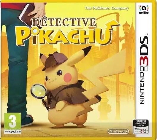 Detective Pikachu Nintendo 3ds