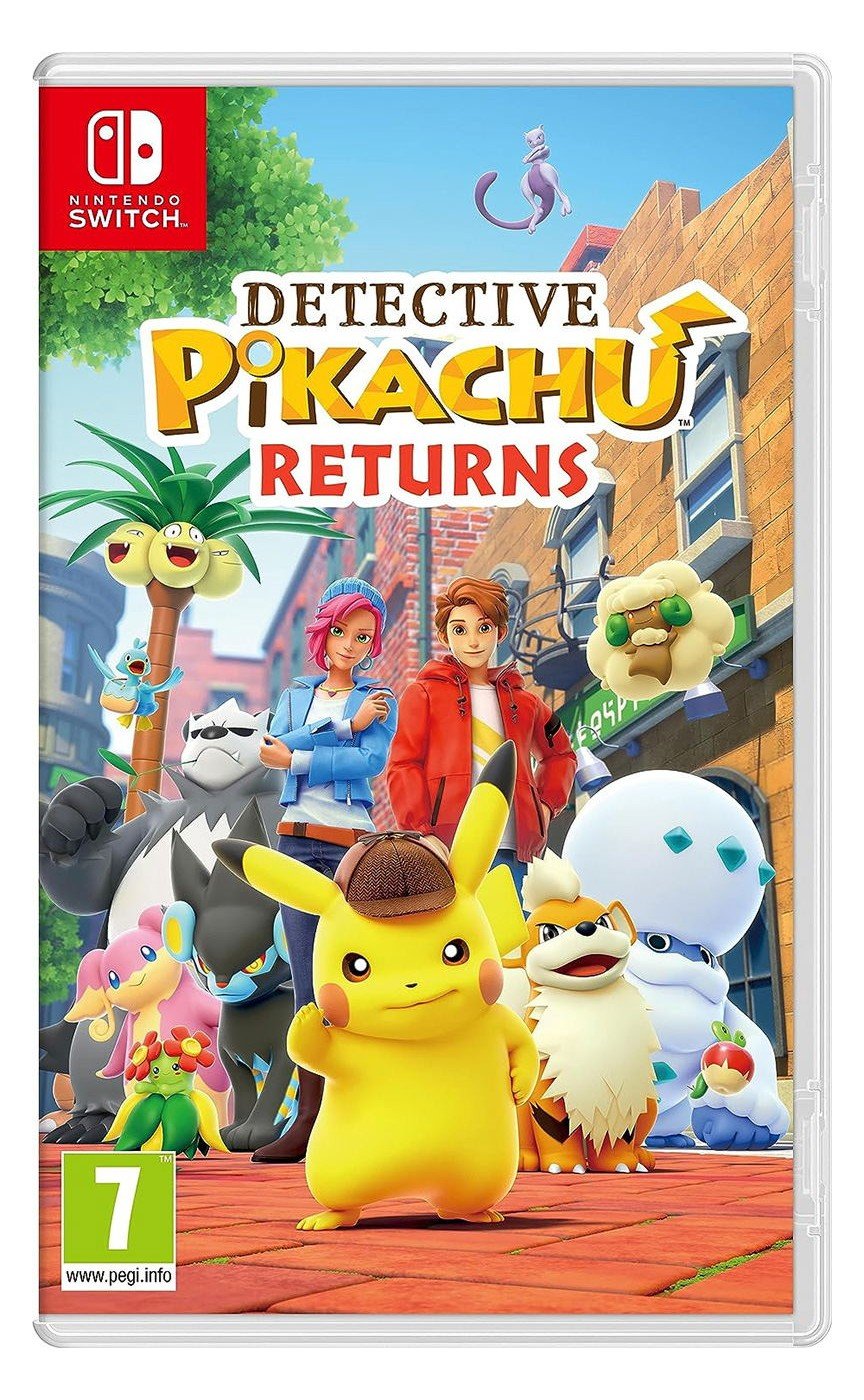 Detective Pikachu Returns Nintendo Switch Spil Geekd