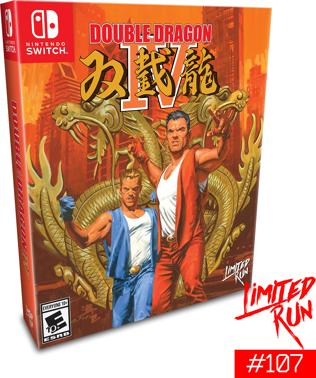 Double Dragon Classic Edition Limited Run 107 Import Nintendo Switch