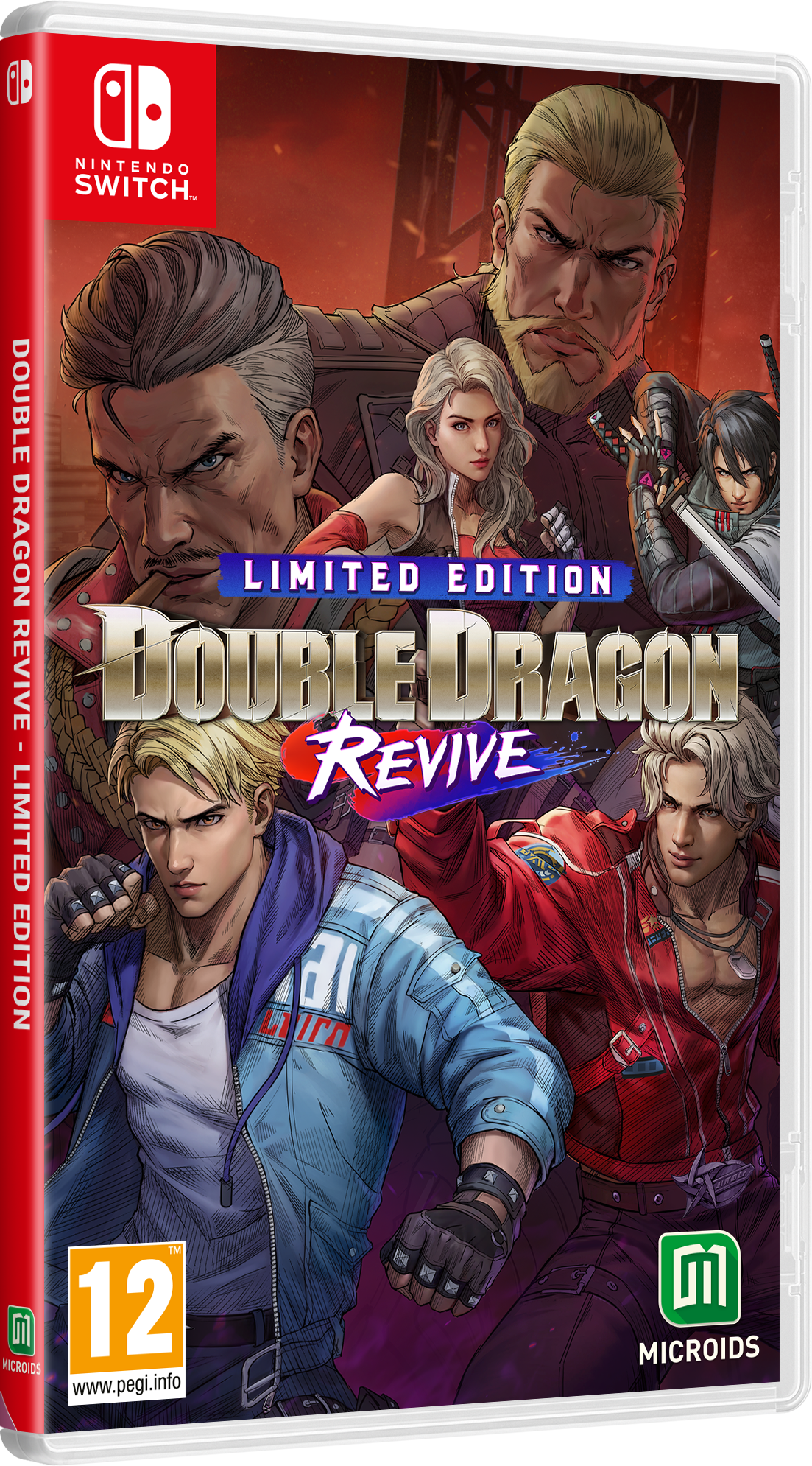 Double Dragon: Revive Day Edition Nintendo Switch Spil Geekd