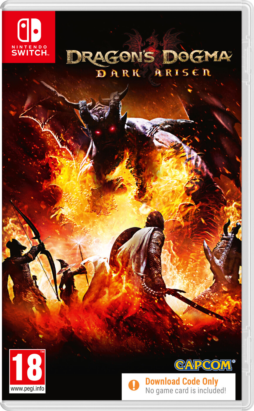 Dragon Dogma: Dark Arisen Kode Boks Nintendo Switch