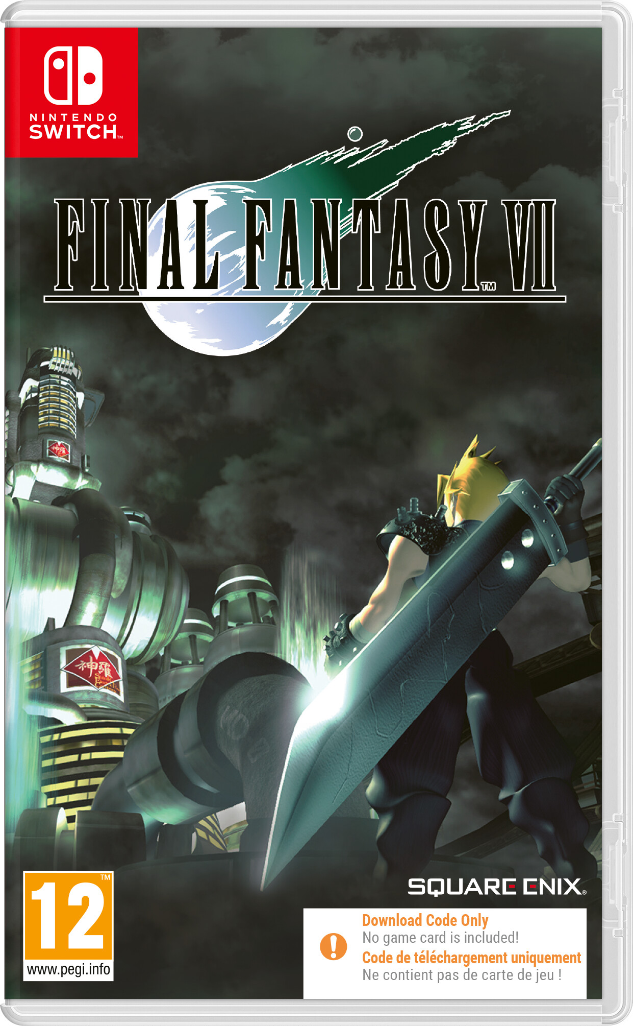 Final Fantasy Vii Kode Boks Nintendo Switch