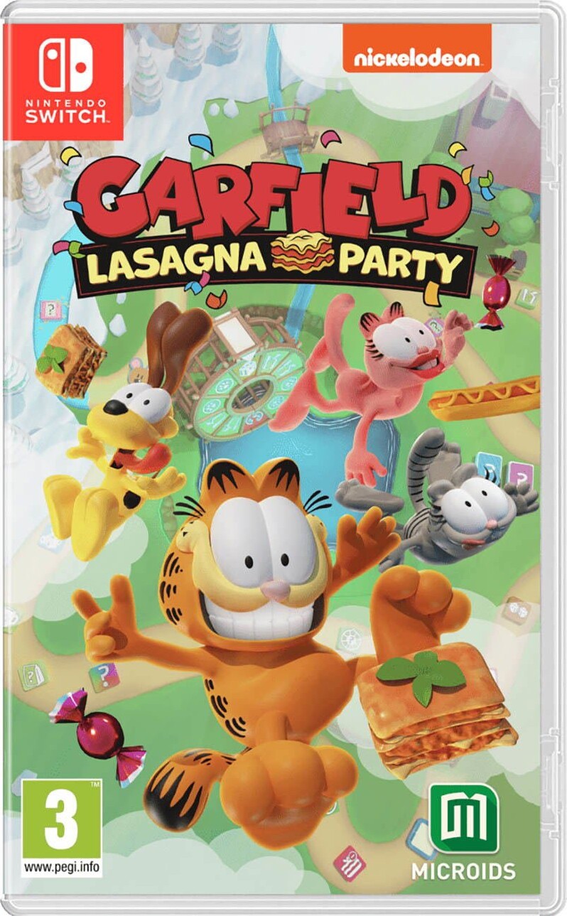 Garfield : Lasagna Party Kode Boks Nintendo Switch