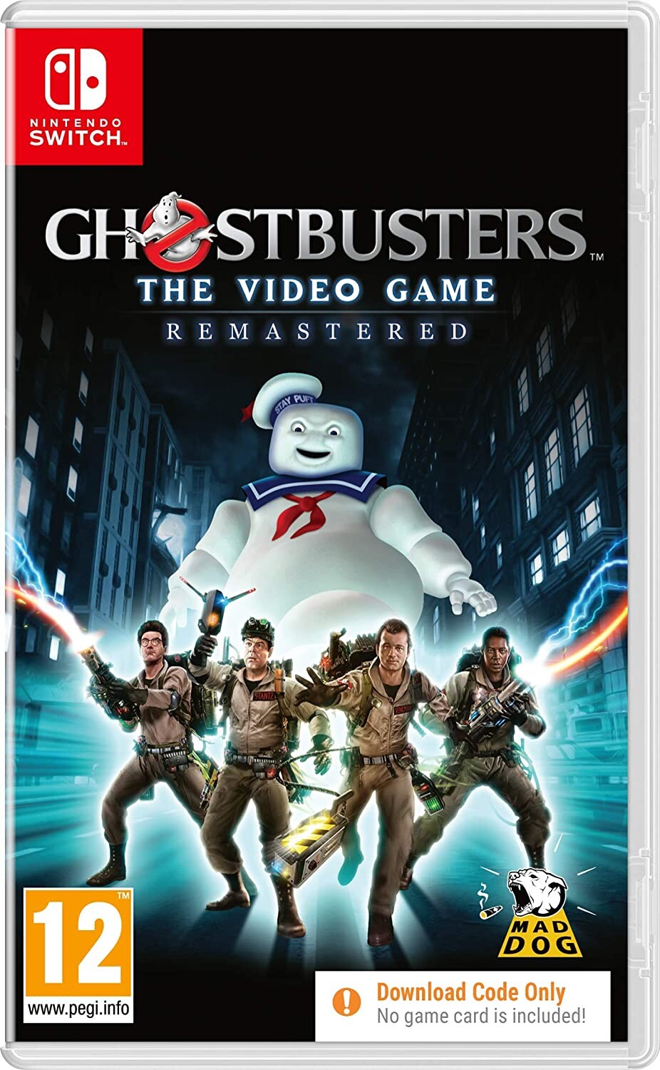 Ghostbusters: The Video Game Remastered Kode Boks Nintendo Switch