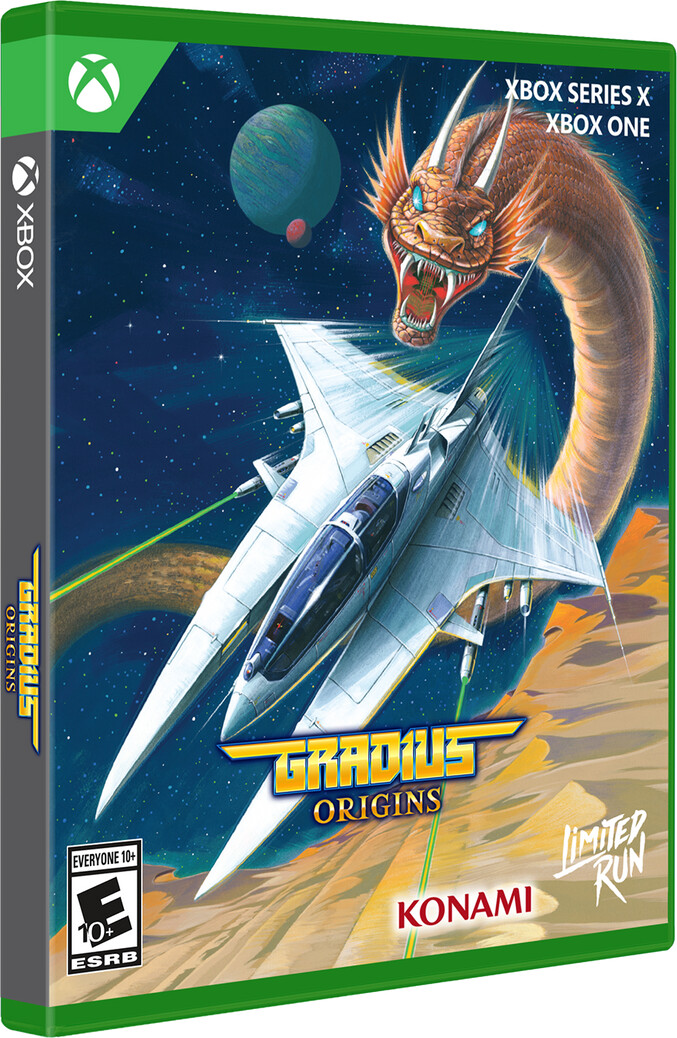 Gradius Origins Cover Gradius Limited Run Import Xbox Series
