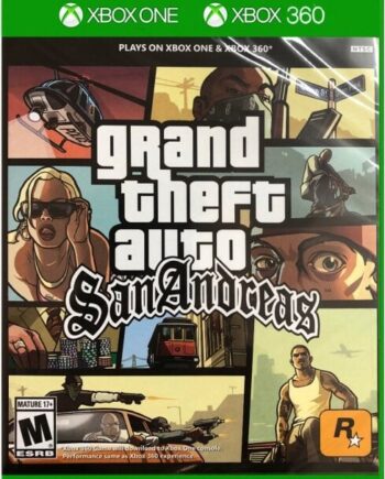 Grand Theft Auto San Andreas Gta Import X360 Xone Xbox One