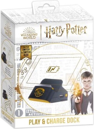 Harry Potter Nintendo Switch Dock And Stand Black Hogwarts