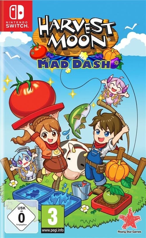 Harvest Moon: Mad Dash Kode Boks Nintendo Switch