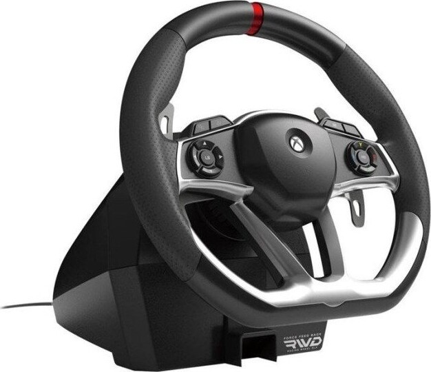Hori Force Feedback Racing Wheel Dlx Til Xbox Sort
