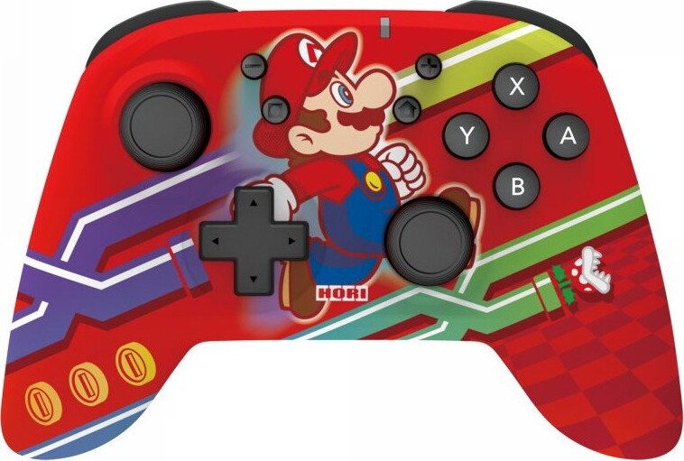 Hori Horipad Trådløs Controller Til Nintendo Switch Mario Iml