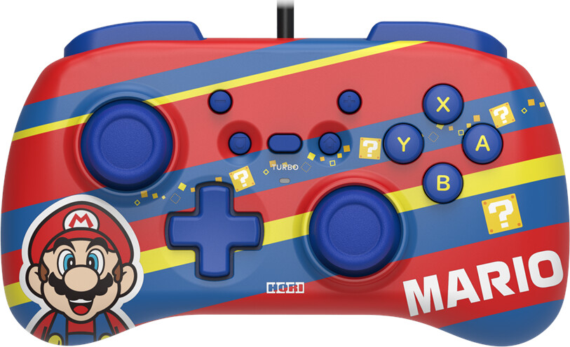 Hori Nintendo Switch Horipad Mini Controller Super Mario Rød Blå