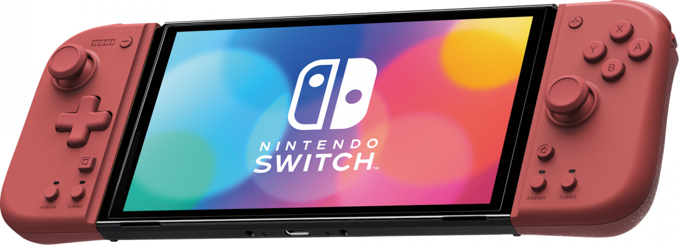 Hori Split Pad Compact Controller Til Nintendo Switch Rød