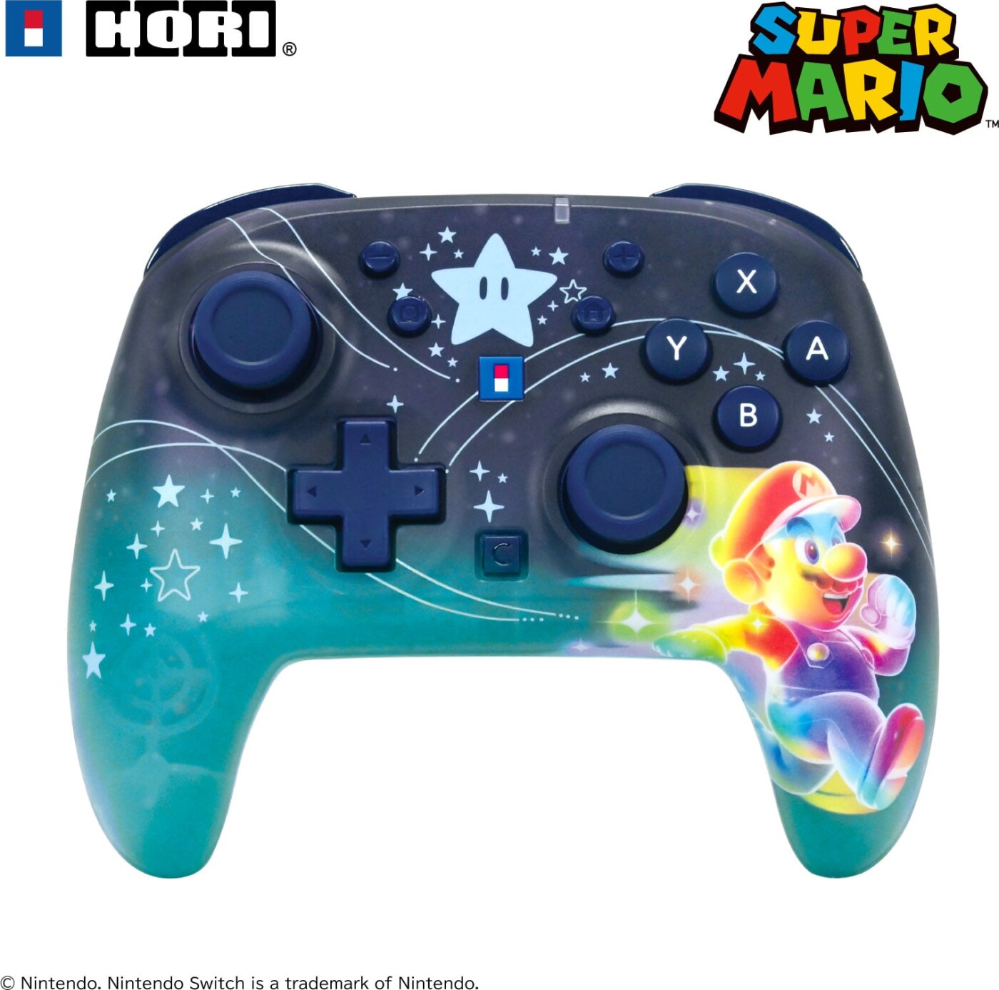 Hori Wireless Horipad Turbo Universe Mario Nintendo Switch Blue