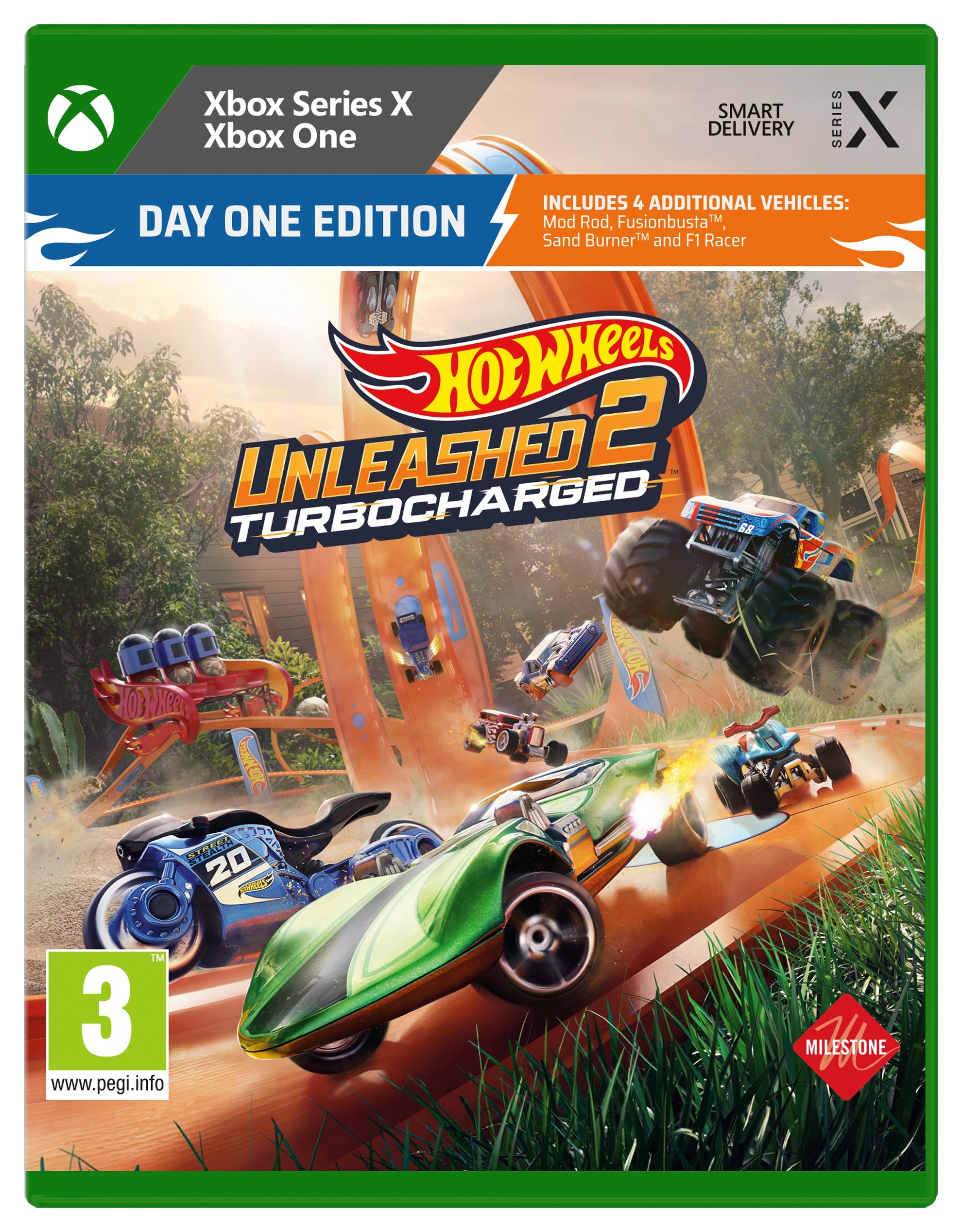 Hot Wheels Unleashed : Turbocharged Day Edition Xbox Series Xbox Series Spil Geekd