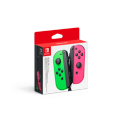 Joy Con Pair Neon Green Neon Pink