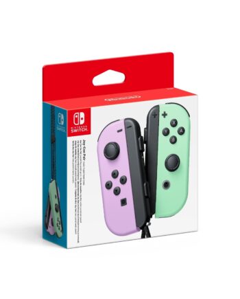 Joy Con Pair Pastel Lilla Pastel Grøn Konsol Geekd