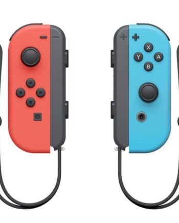 Joy Con Par Neon Rød Neon Blå Konsol Geekd