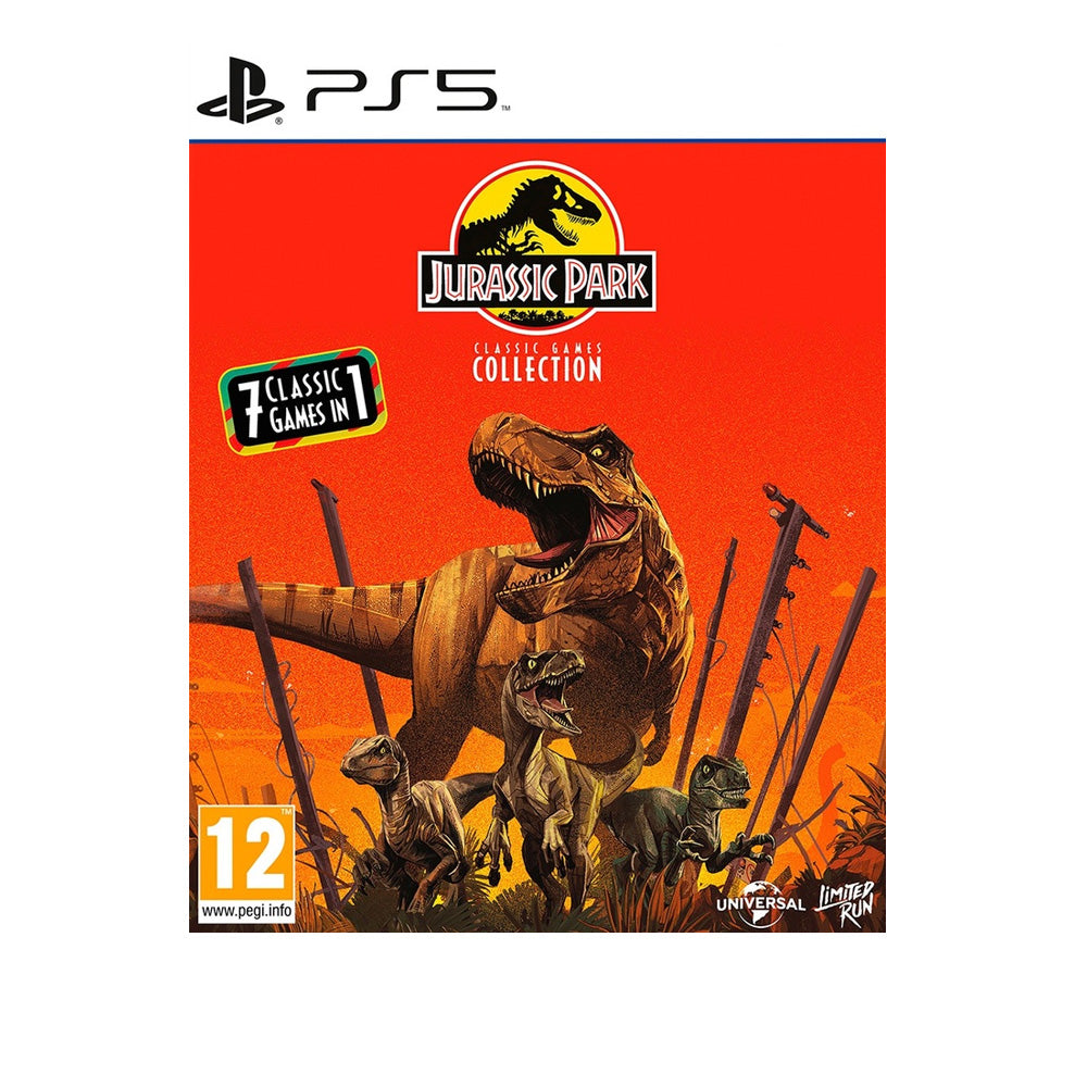 Jurassic Park: Klassisk Spilsamling Playstation Ps5 Spil Geekd
