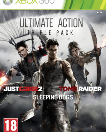 Just Cause Sleeping Dogs   Tomb Raider Bundle Xbox 360