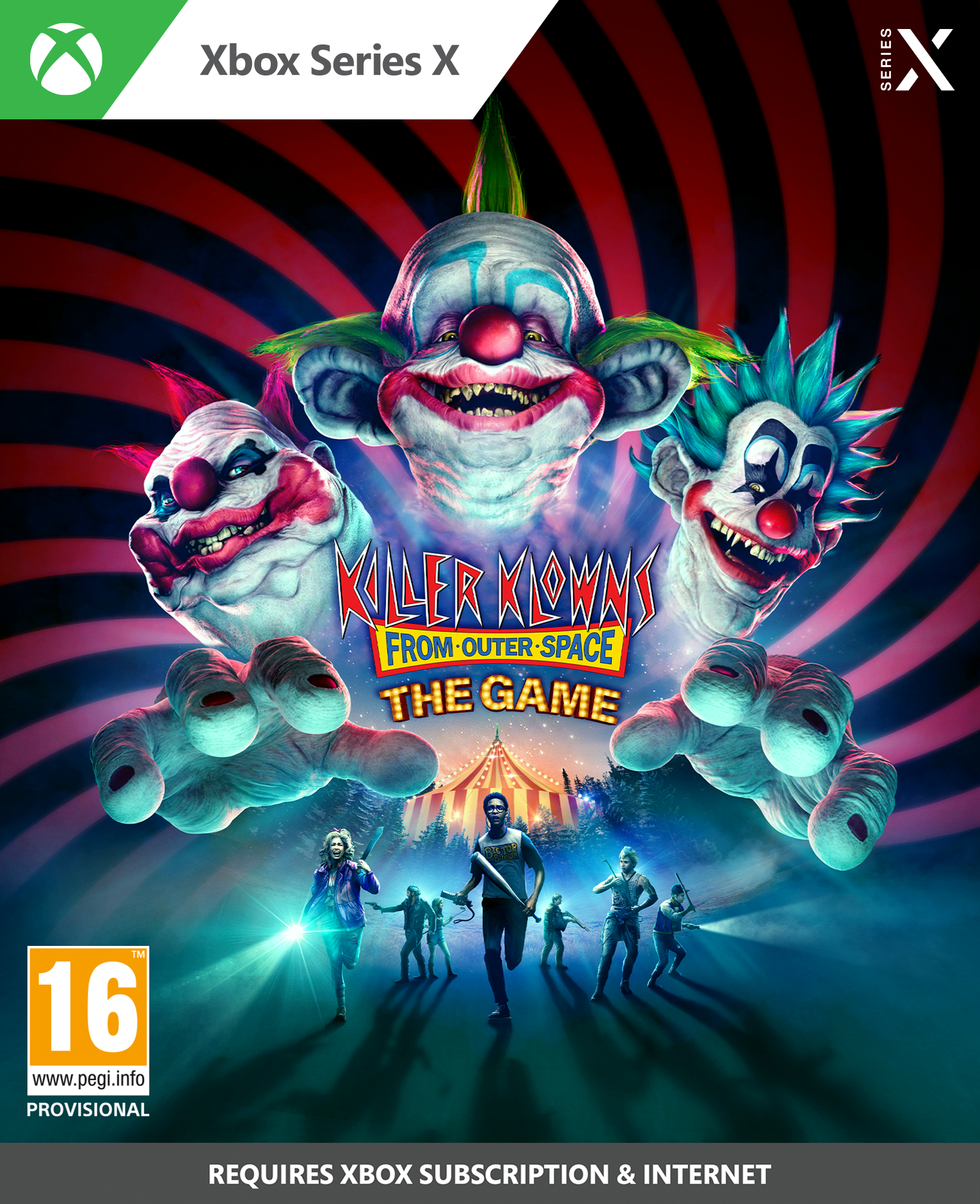 Killer Klowns From Outer Space: The Game Xbox Spil Geekd