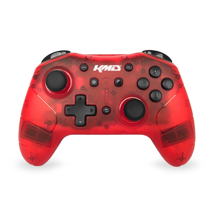 Kmd Nintendo Switch Pro Trådløs Controller Rød Geekd